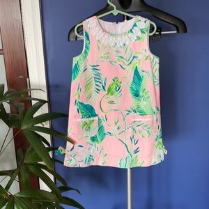 Lilly Pulitzer girls Monkey Dress like new
